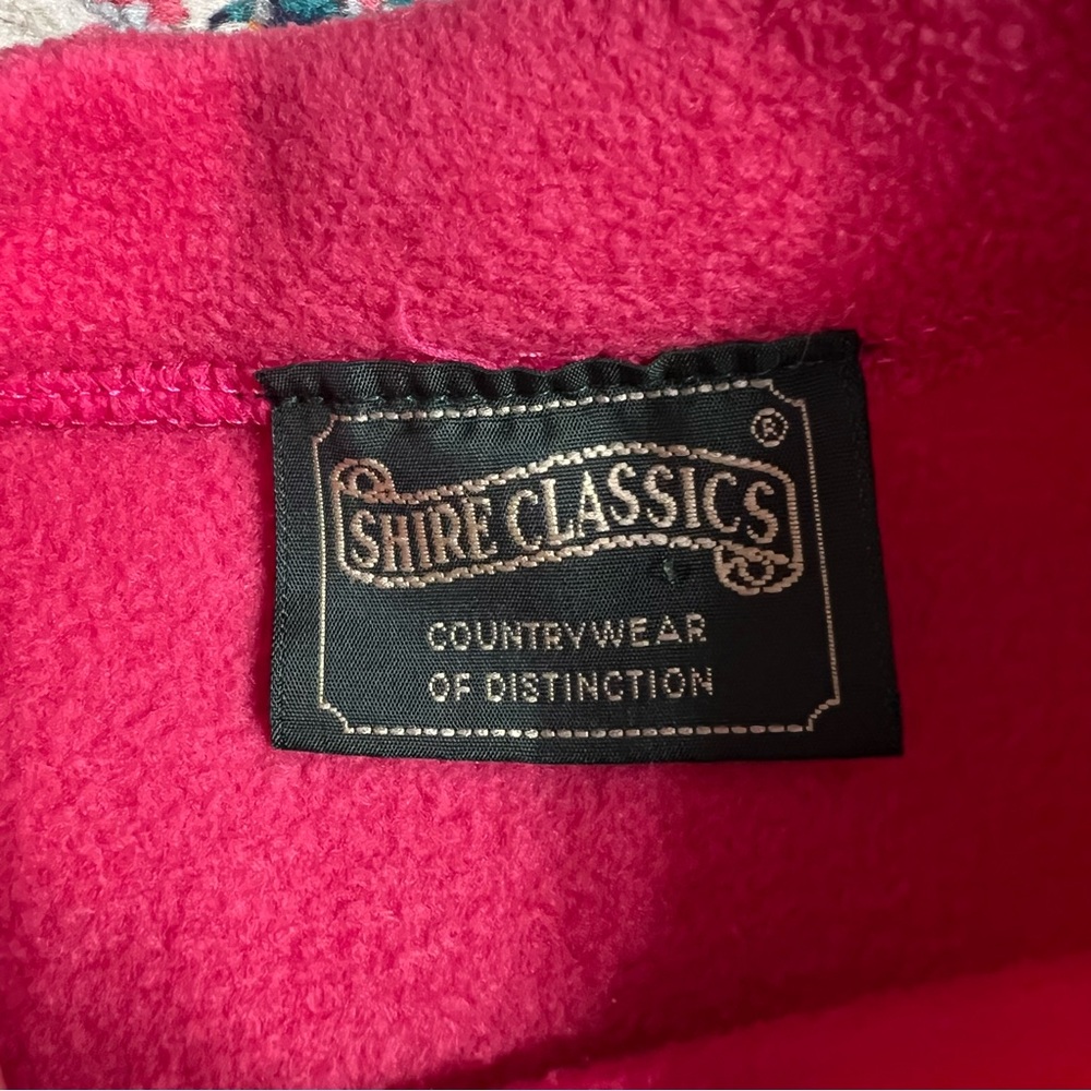 Shire‎ Classics Fleece Lamb Sheep Design Countrywear Fuschia Pullover Sweatshirt - Picture 5 of 13